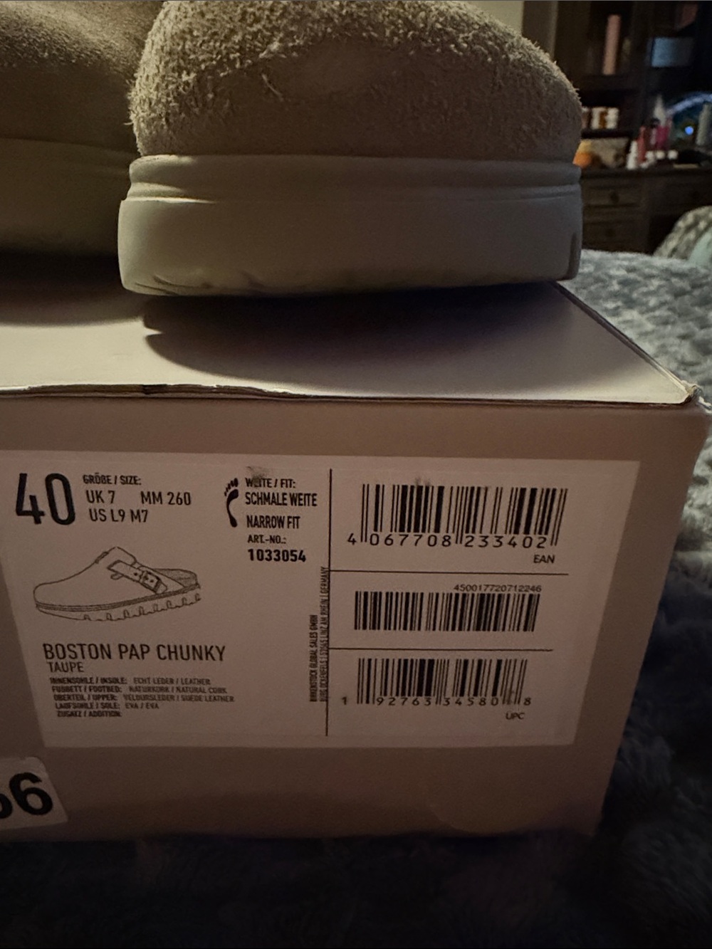 Boston Pap Chunky women’s shoe - Taupe